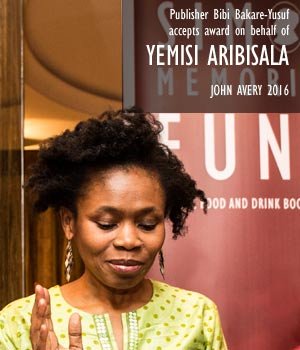 Yemisi Aribisala, Jonh Avery Award